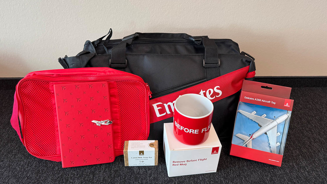 Fernweh-Goodies von Emirates zu gewinnen